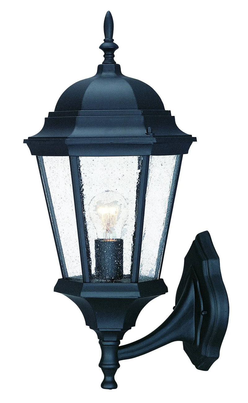 Black And Clear Seeded Dimmable Outdoor Hanging Light With Black And Clear Shades Homeroots Outdoor