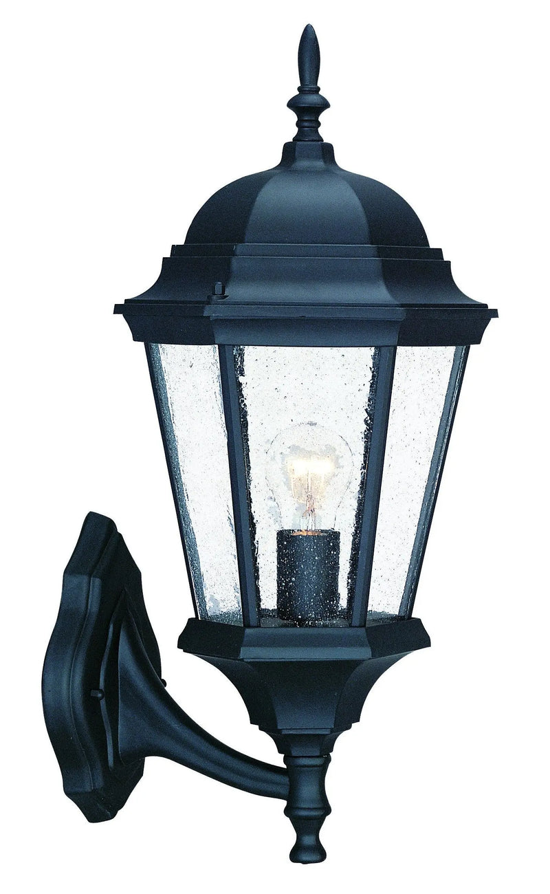 Black And Clear Seeded Dimmable Outdoor Hanging Light With Black And Clear Shades Homeroots Outdoor
