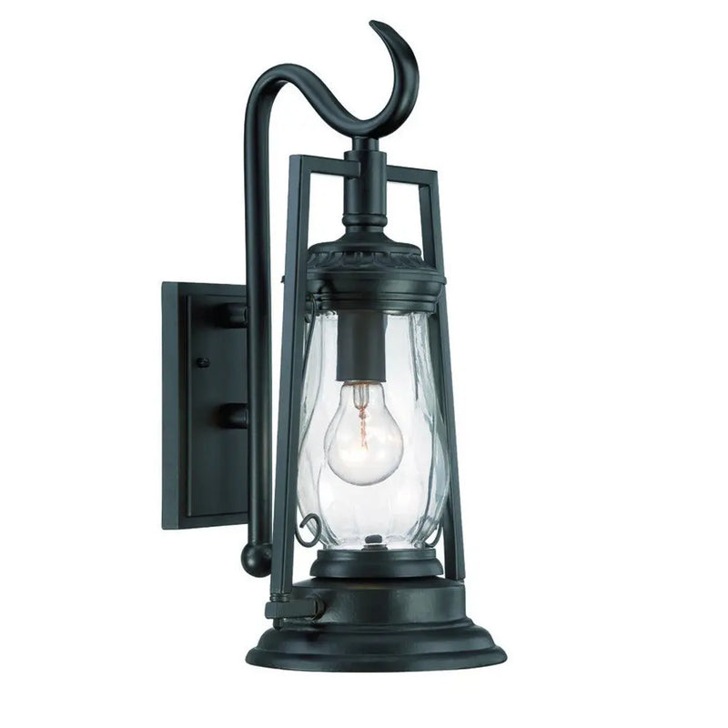 Black And Clear Transparent Dimmable Outdoor Hanging Light With Black And Clear Shades Homeroots Outdoor