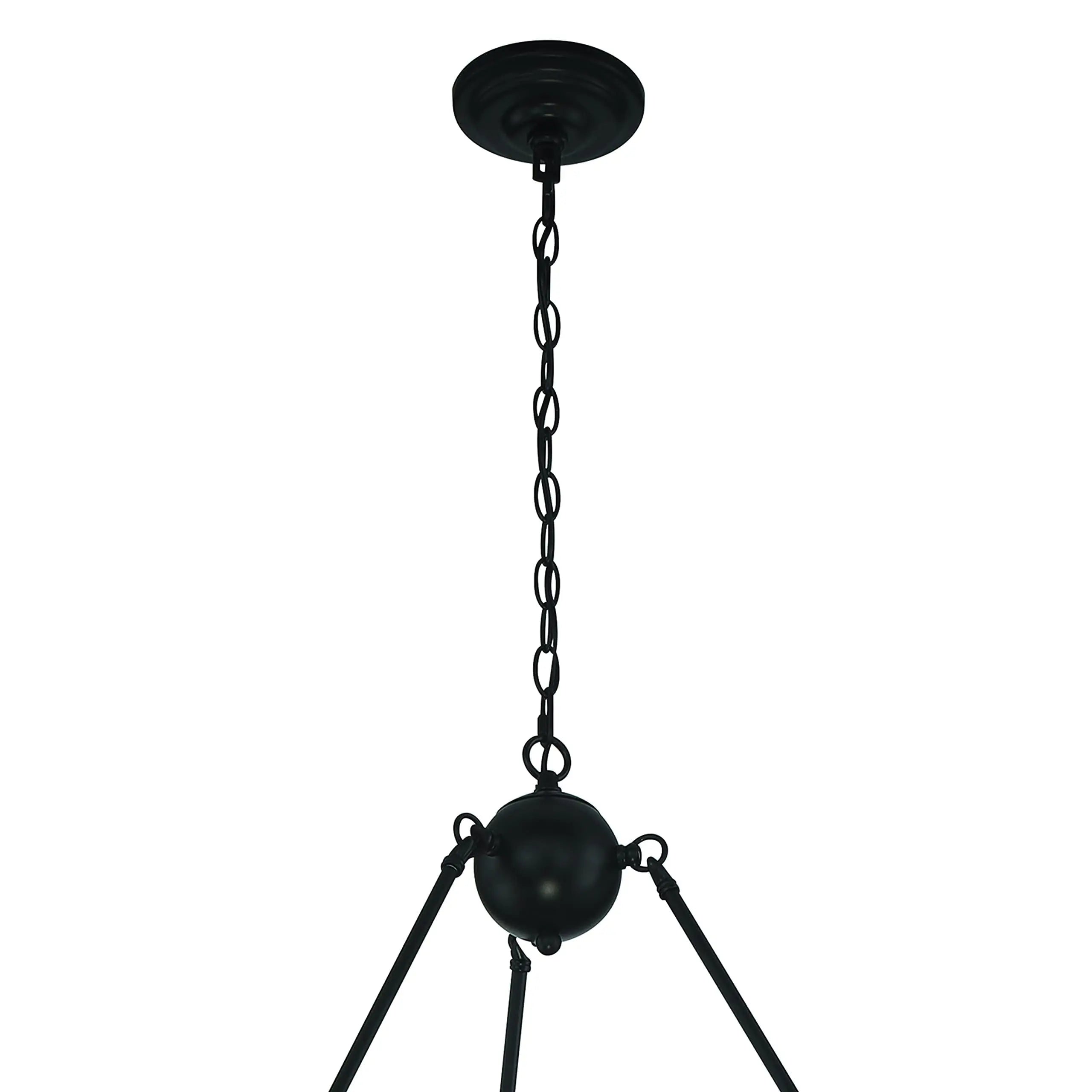 Black And Gold Candle Style Twelve Light Metal Dimmable Chandelier Homeroots Lighting