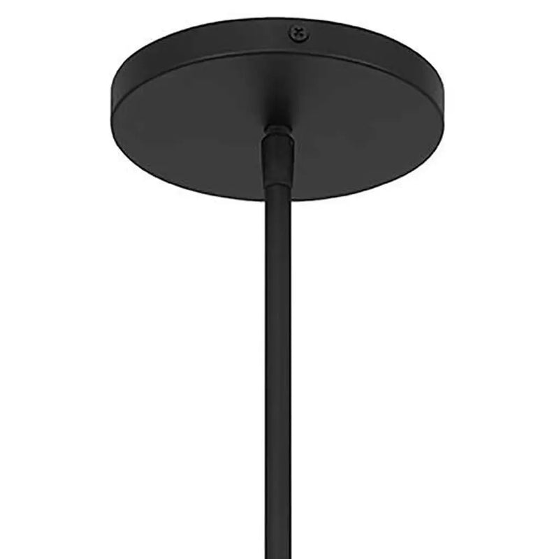 Black And White Frosted LED Dimmable Outdoor Hanging Light With Black Shades Homeroots Outdoor