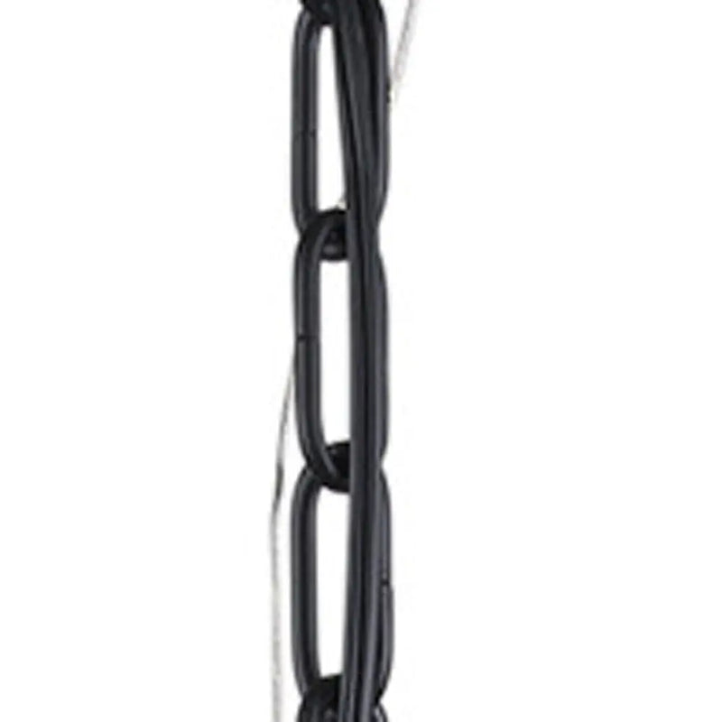Black And White Single Metal Dimmable Ceiling Light With White Shades Homeroots Lighting