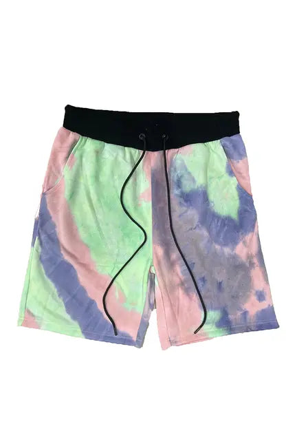 Black Band Tye Dye Shorts WEIV