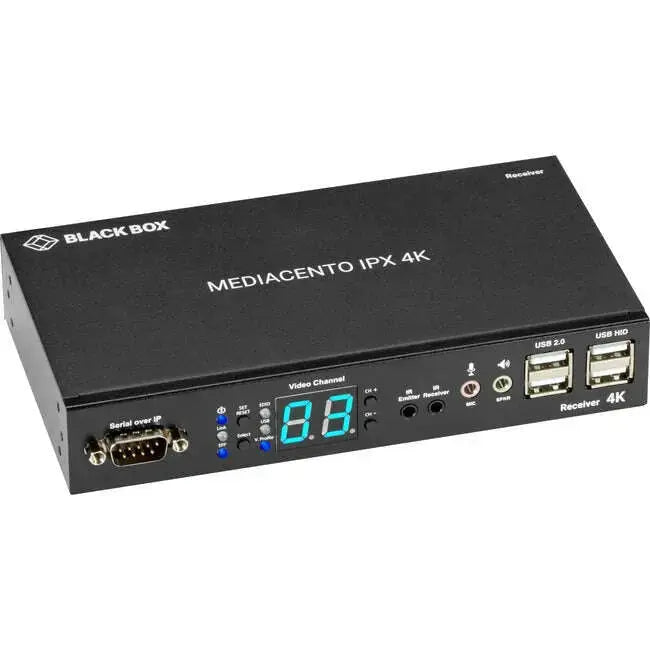 Black-Box-MediaCento-IPX-4K-Receiver-HDMI_-USB_-Serial_-IR_-Audio-Black-Box-Corporation-335769594