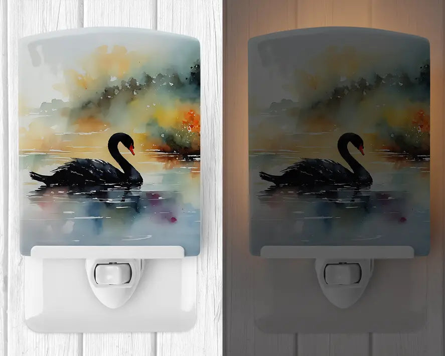Black Ceramic Night Light Caroline's Treasures