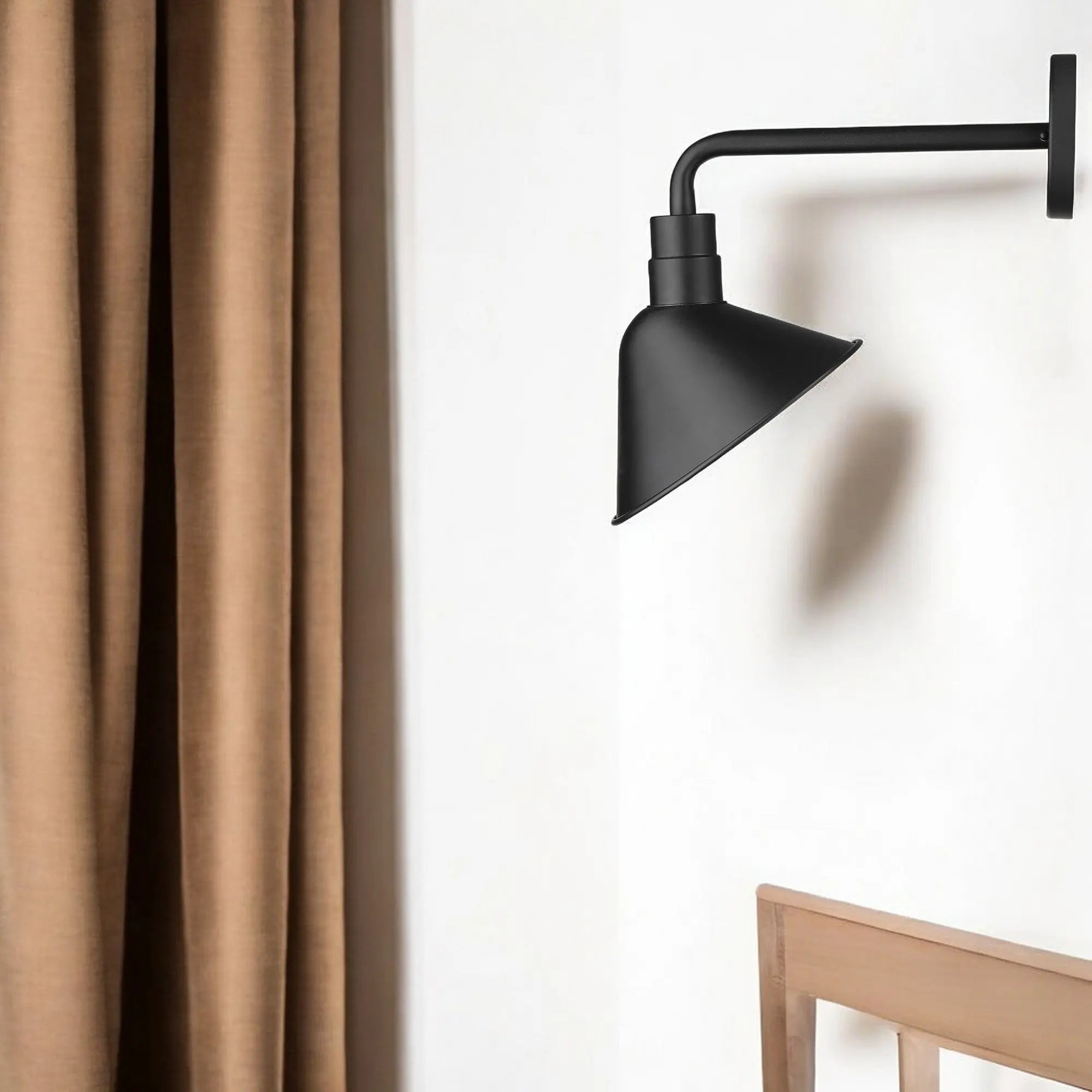 Black Dimmable Outdoor Hanging Light With Black Shades Homeroots Outdoor