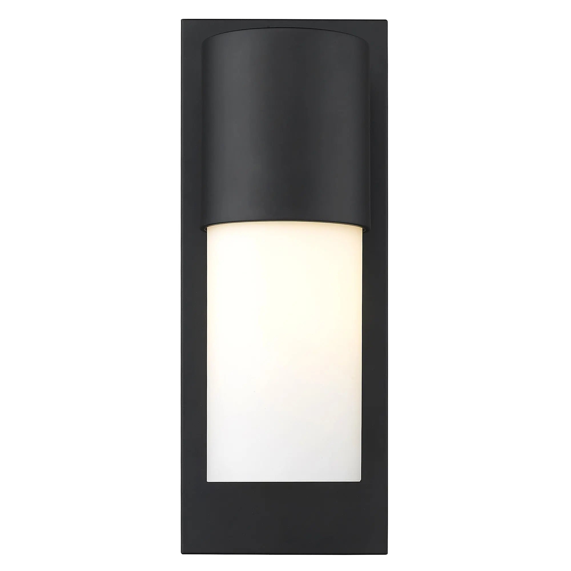 Black Frosted Dimmable Outdoor Hanging Light With Black And White Shades Homeroots Outdoor