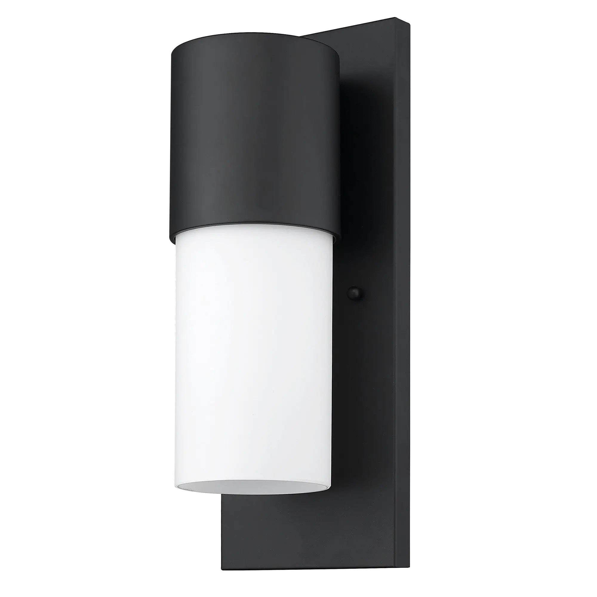 Black Frosted Dimmable Outdoor Hanging Light With Black And White Shades Homeroots Outdoor