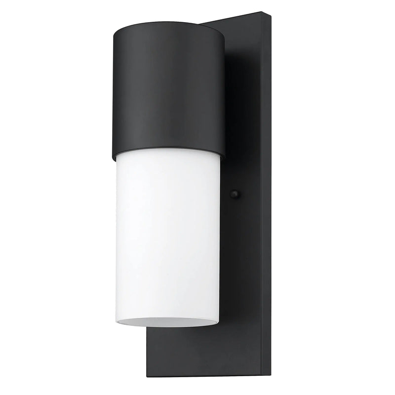 Black Frosted Dimmable Outdoor Hanging Light With Black And White Shades Homeroots Outdoor