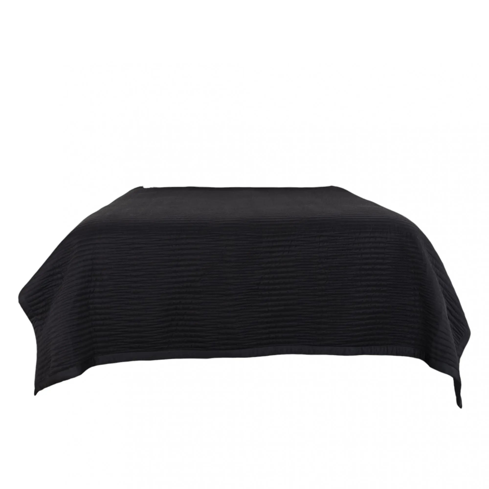 Black Geometric Queen Quilt Homeroots Bed & Bath