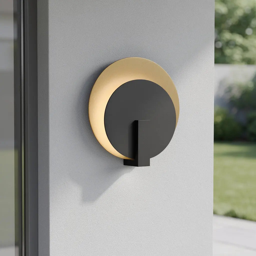 Black LED Dimmable Outdoor Hanging Light Homeroots Outdoor