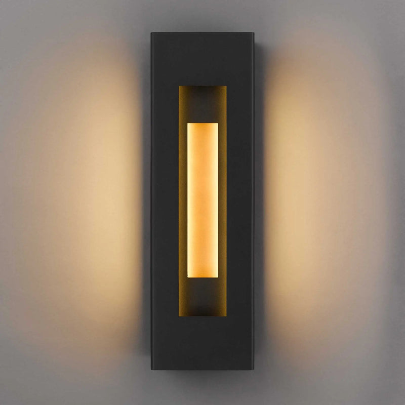 Black LED Dimmable Outdoor Hanging Light Homeroots Outdoor
