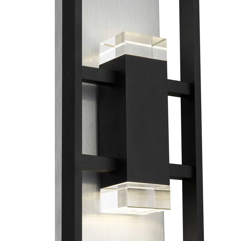 Black LED Dimmable Outdoor Hanging Light Homeroots Outdoor