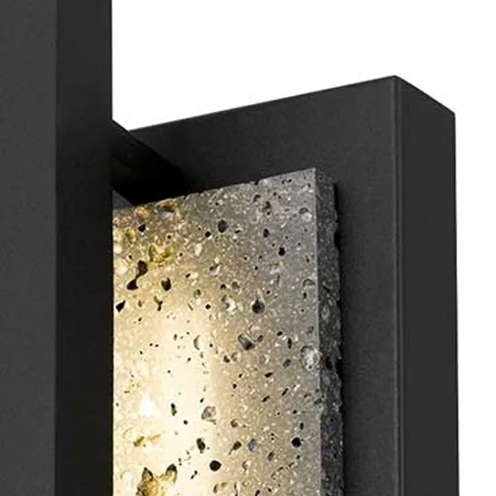 Black LED Dimmable Outdoor Hanging Light Homeroots Outdoor