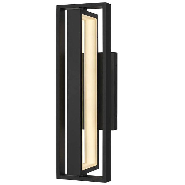 Black LED Dimmable Outdoor Hanging Light Homeroots Outdoor