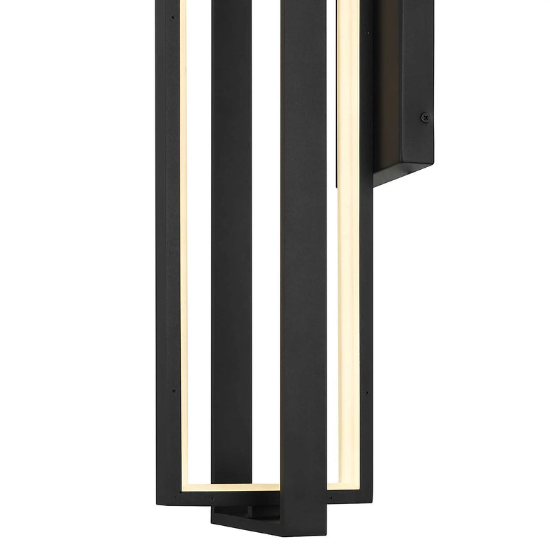 Black LED Dimmable Outdoor Hanging Light Homeroots Outdoor