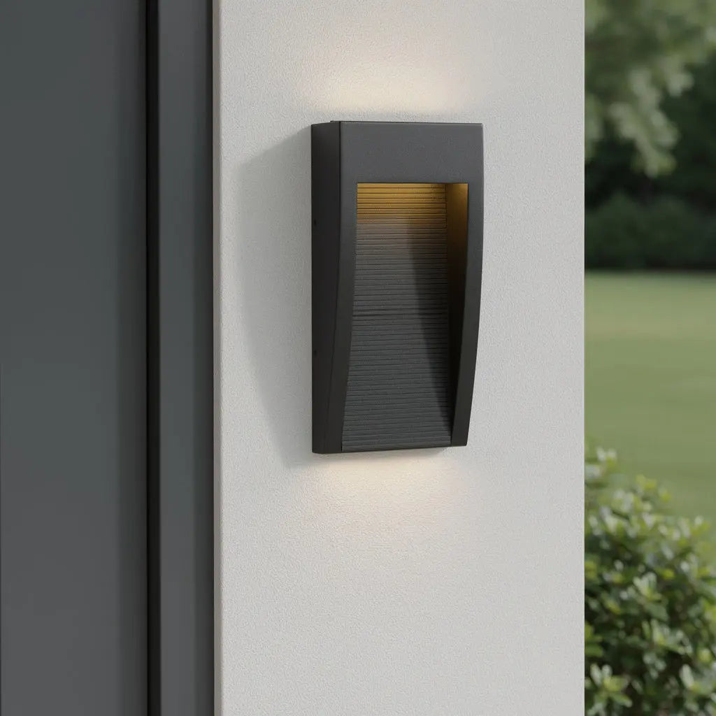 Black LED Dimmable Outdoor Hanging Light Homeroots Outdoor