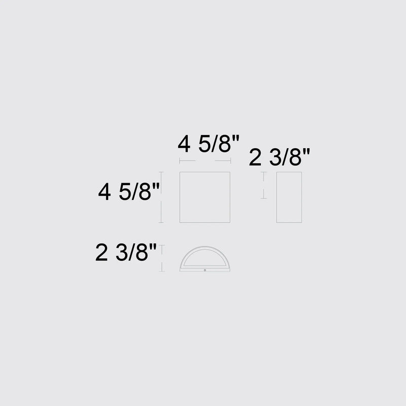 Black LED Dimmable Outdoor Hanging Light Homeroots Outdoor