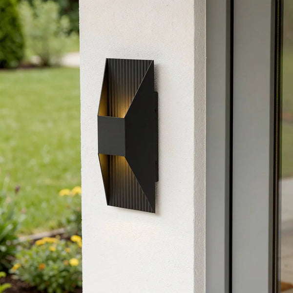 Black LED Dimmable Outdoor Hanging Light Homeroots Outdoor