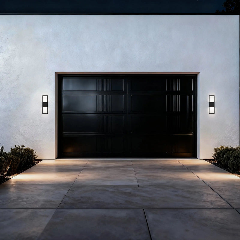 Black LED Dimmable Outdoor Hanging Light Homeroots Outdoor
