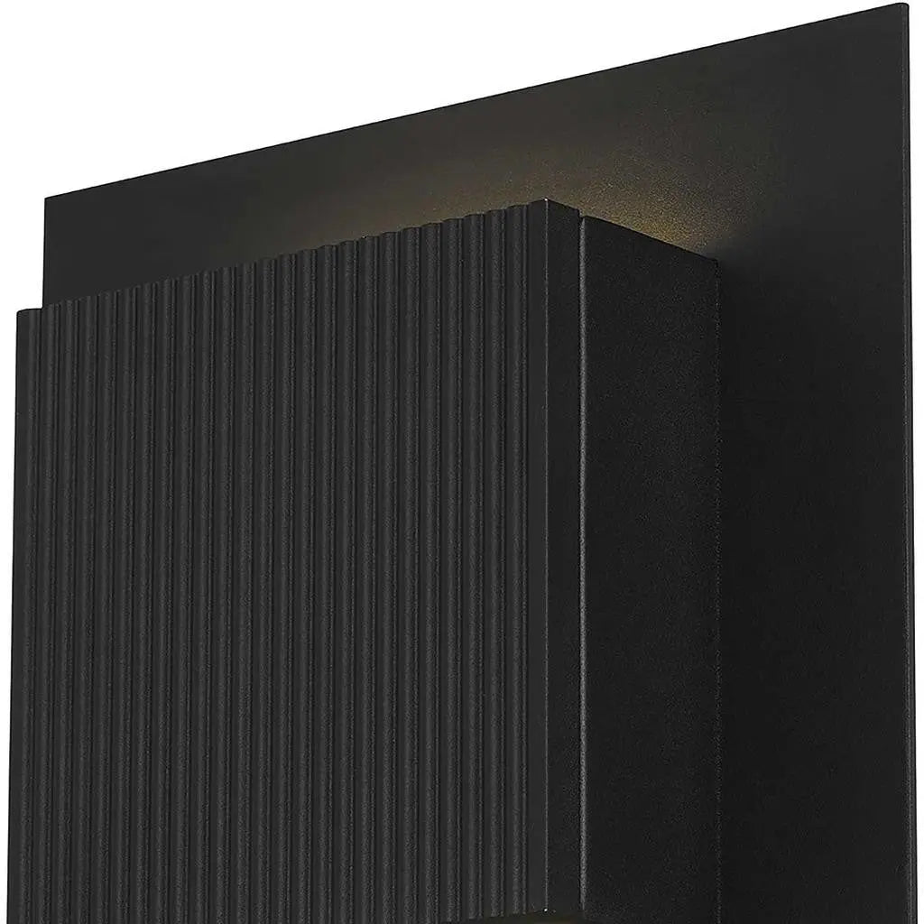 Black LED Dimmable Outdoor Hanging Light Homeroots Outdoor