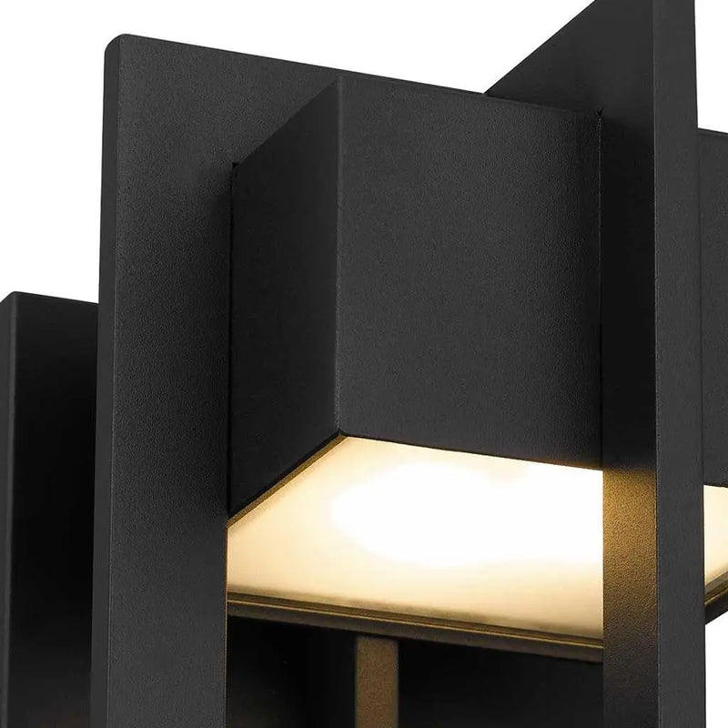 Black LED Dimmable Outdoor Hanging Light Homeroots Outdoor