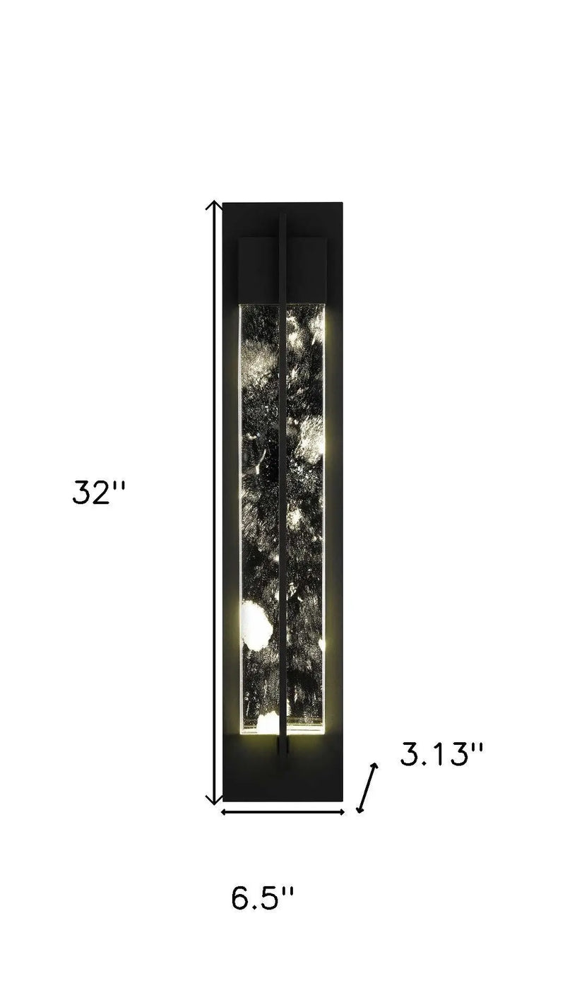 Black LED Dimmable Outdoor Hanging Light Homeroots Outdoor