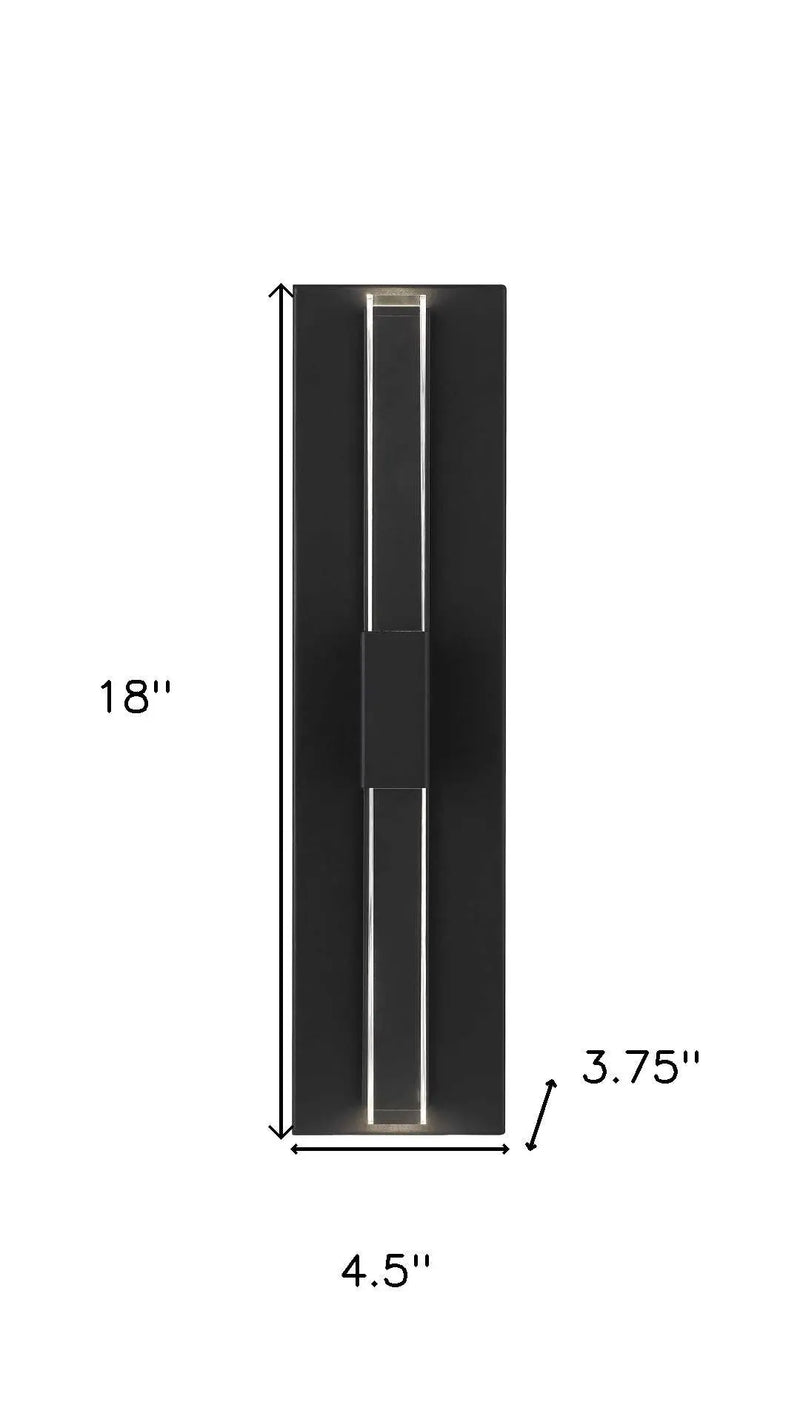 Black LED Dimmable Outdoor Hanging Light Homeroots Outdoor