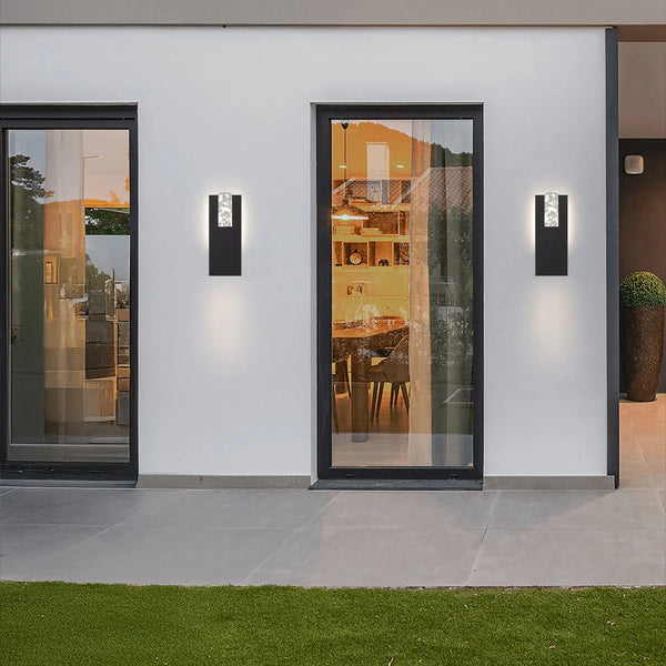 Black LED Dimmable Outdoor Hanging Light Homeroots Outdoor