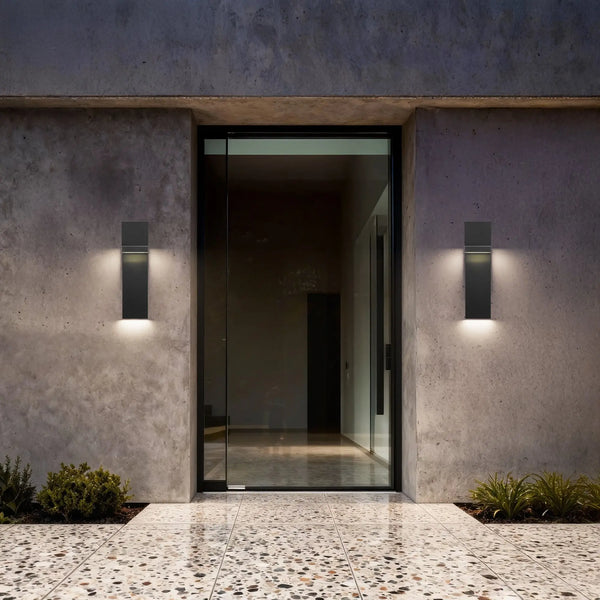 Black LED Dimmable Outdoor Hanging Light Homeroots Outdoor