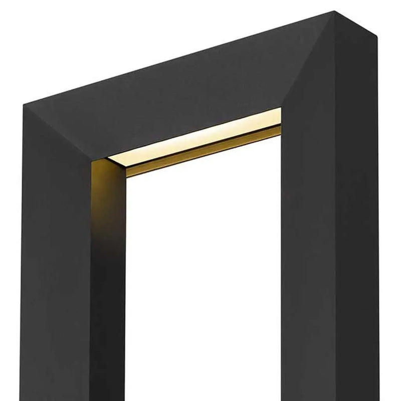 Black LED Dimmable Outdoor Hanging Light Homeroots Outdoor