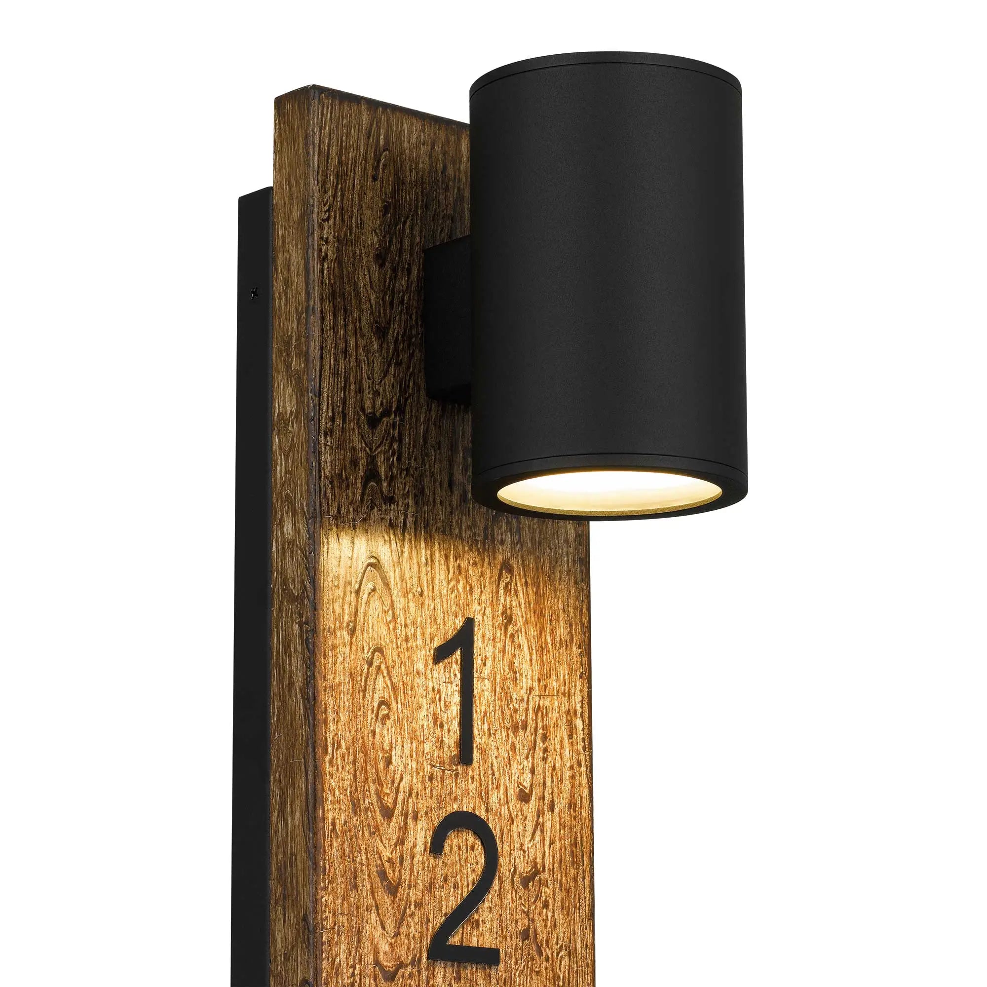Black LED Dimmable Outdoor Hanging Light Homeroots Outdoor