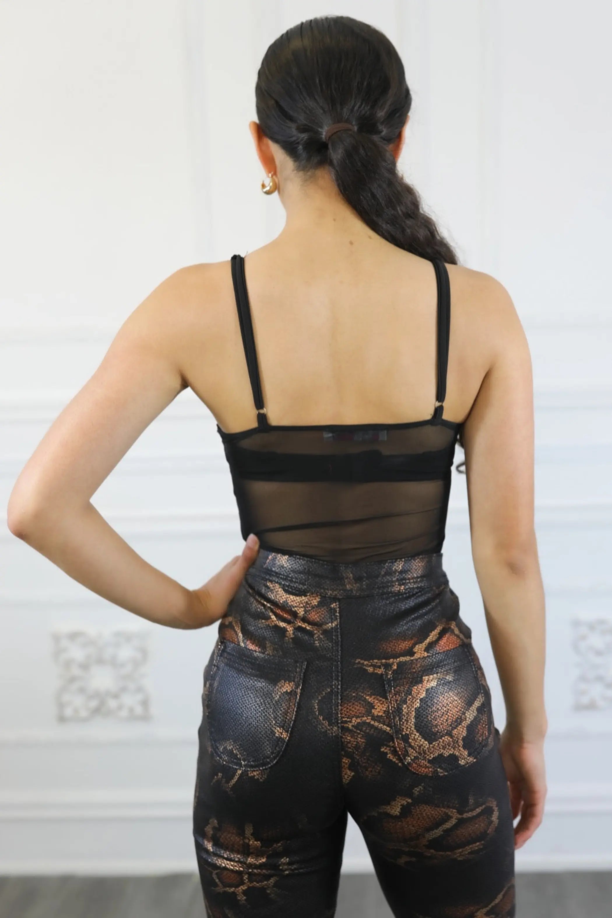 Black Lace Bodysuit SurelyMine