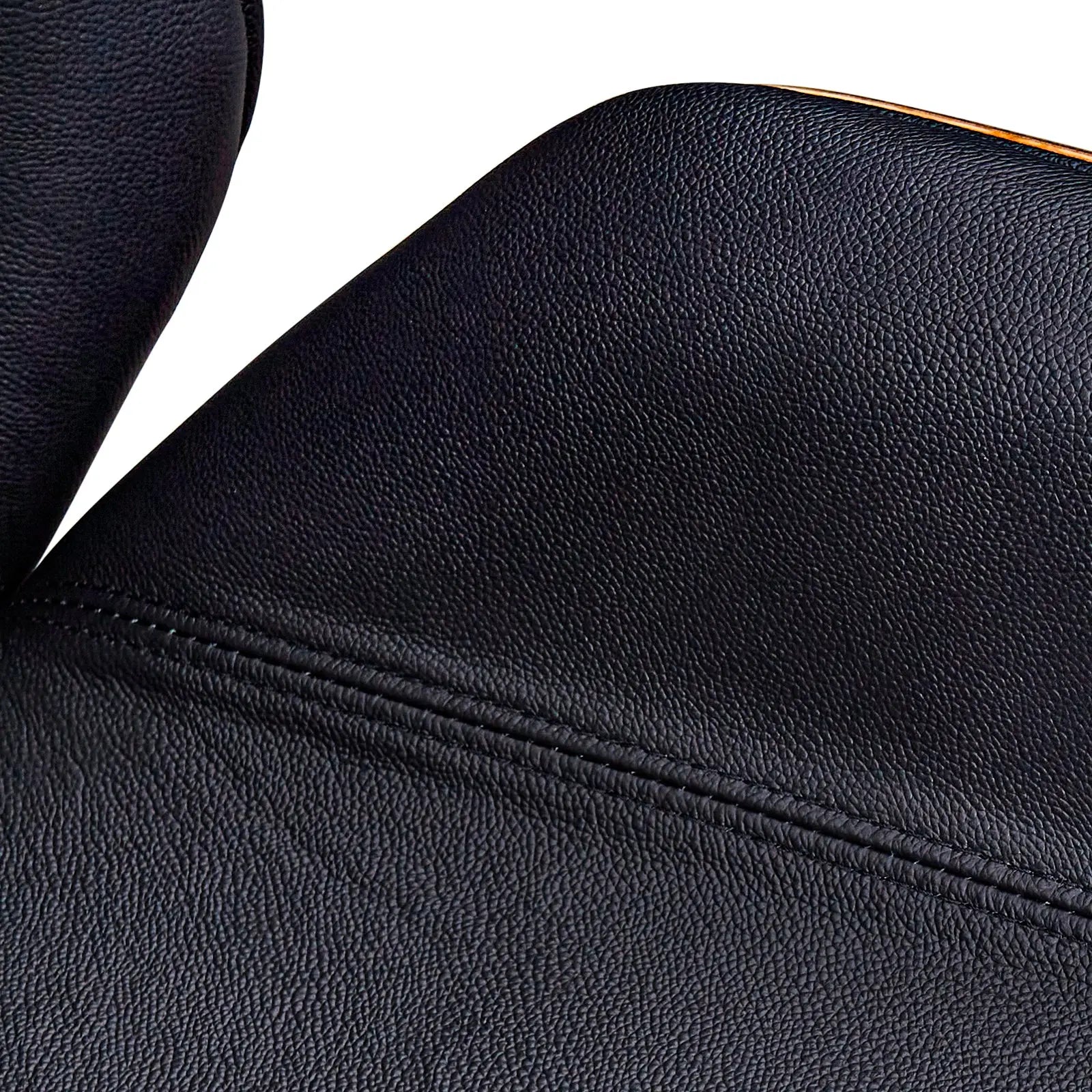 Black Rosewood and Silver Adjustable Height Swivel Rolling Conference Office Chair Homeroots Office