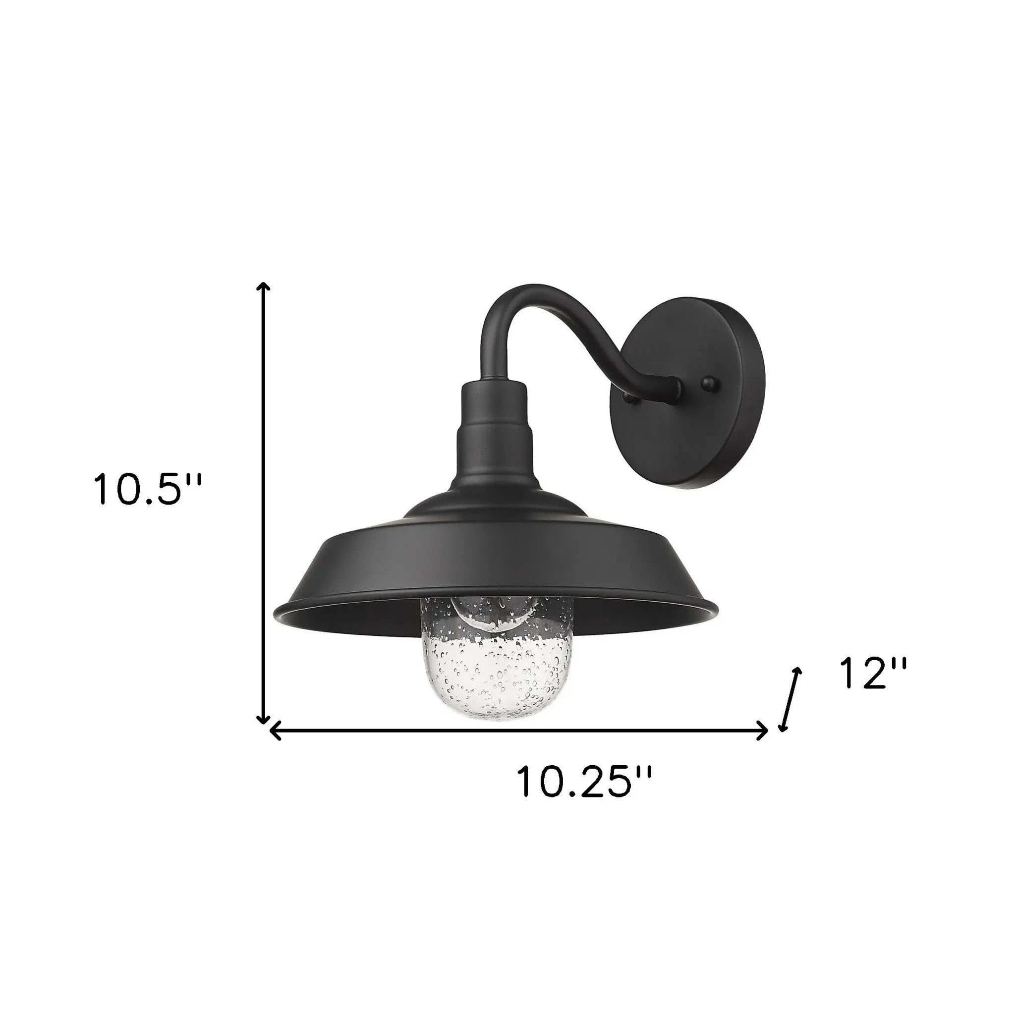 Black Seeded Dimmable Outdoor Hanging Light With Black Shades Homeroots Outdoor