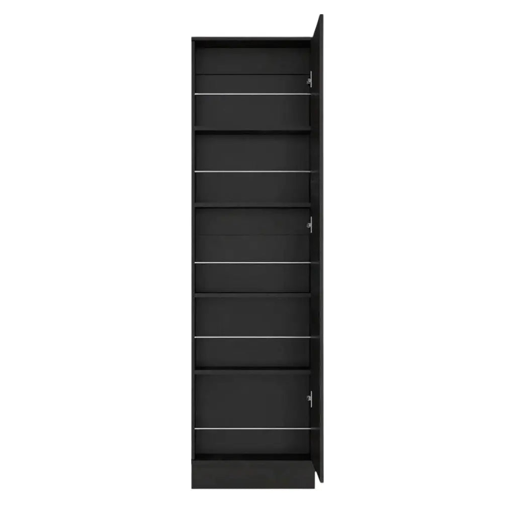Black Ten Pair Shoe Rack - GreatEagleInc
