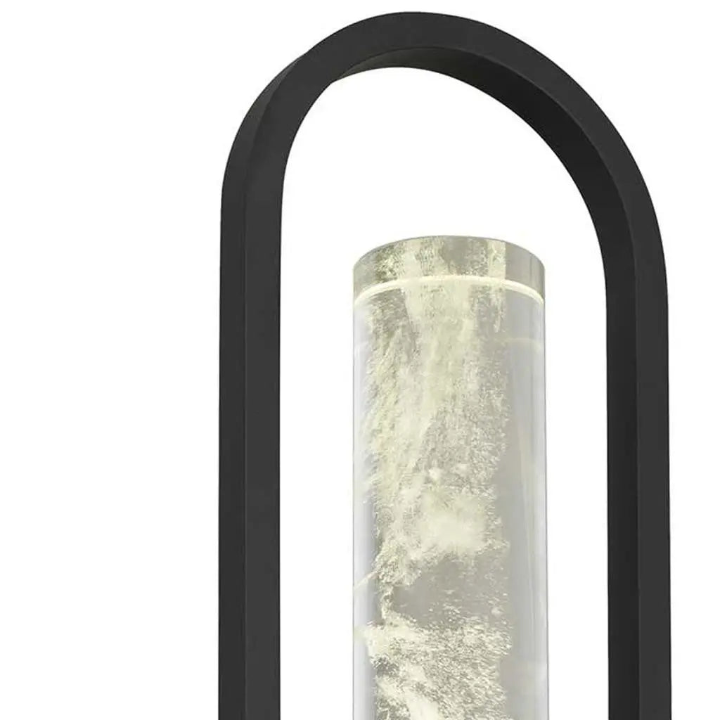 Black Transparent LED Dimmable Outdoor Hanging Light Homeroots Outdoor
