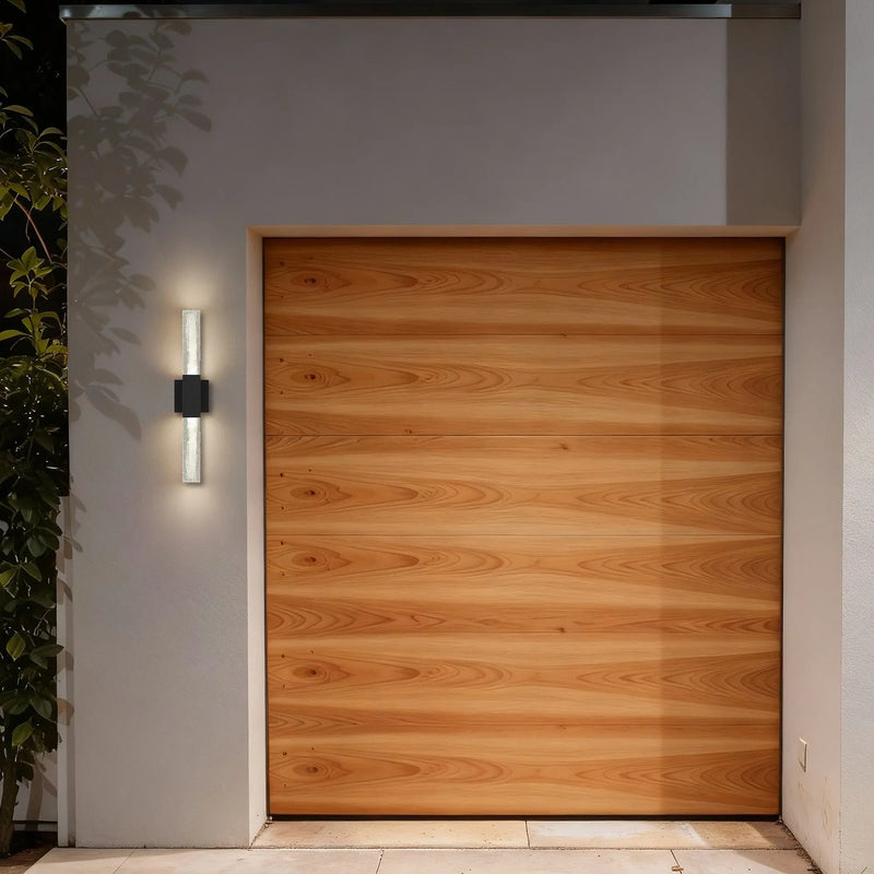 Black Transparent LED Dimmable Outdoor Hanging Light Homeroots Outdoor