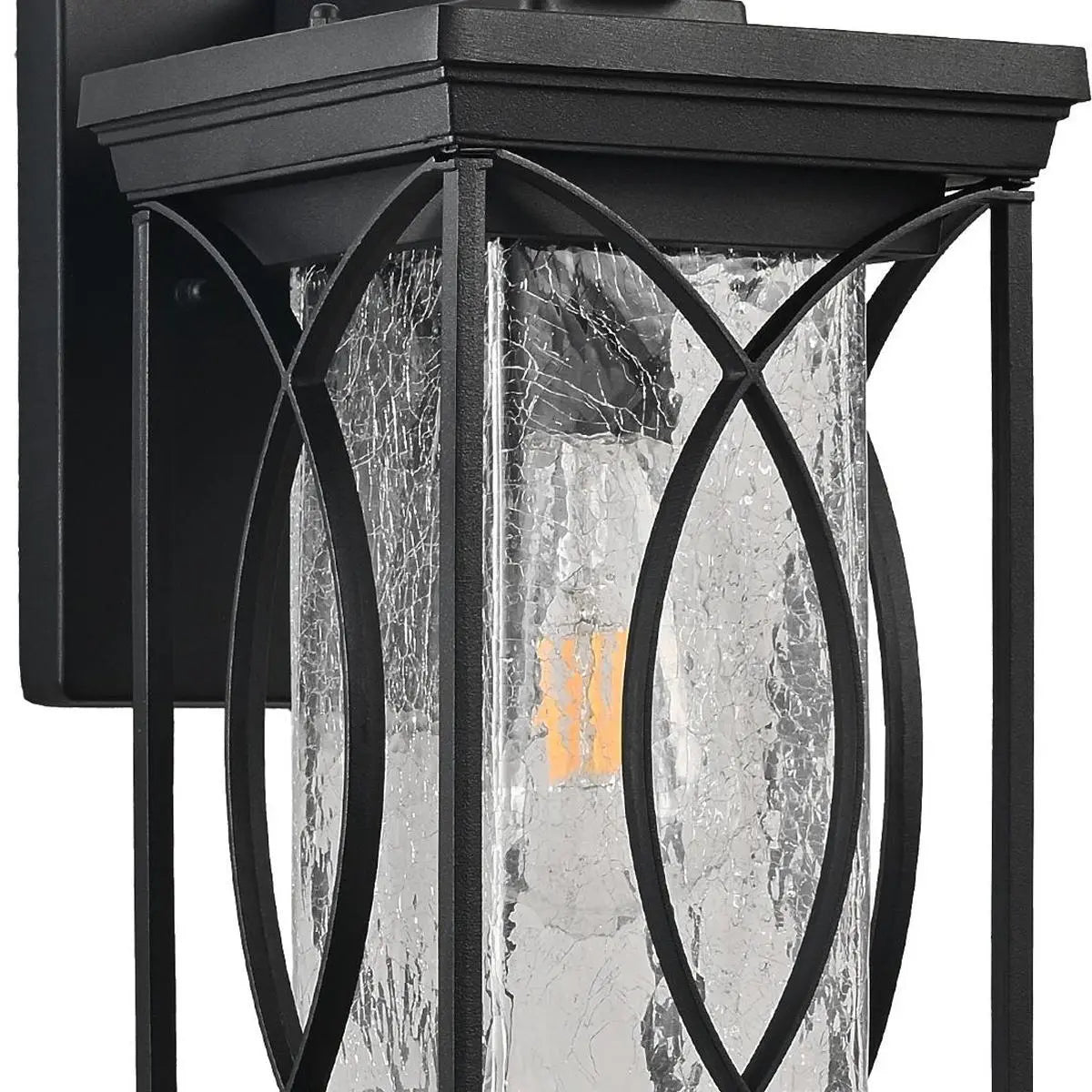Black Transparent LED Outdoor Hanging Light Homeroots Outdoor