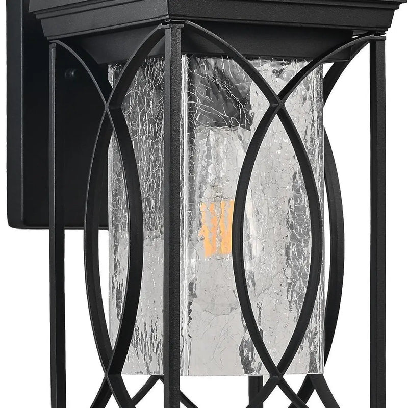 Black Transparent LED Outdoor Hanging Light Homeroots Outdoor