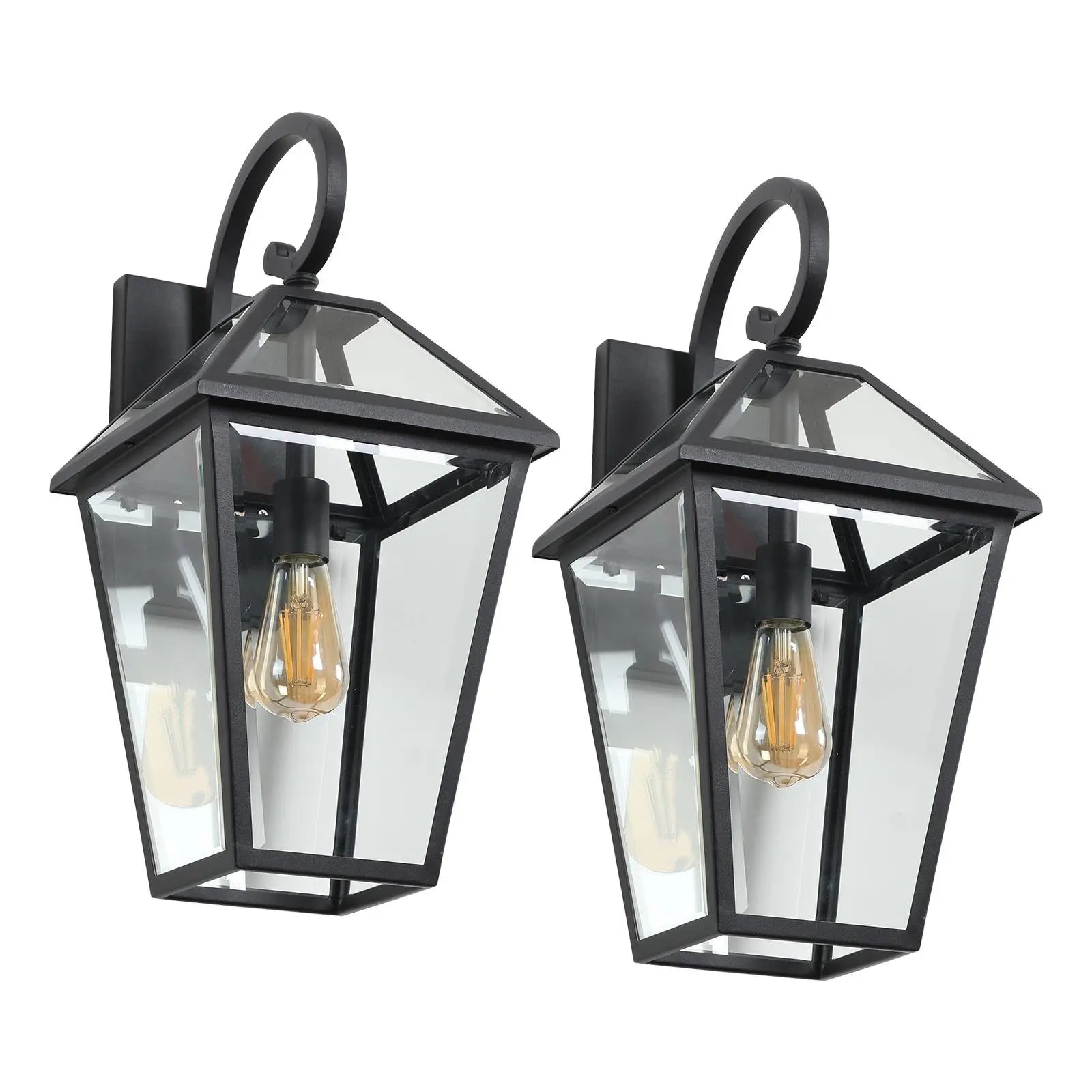 Black Transparent Outdoor Hanging Light Homeroots Outdoor