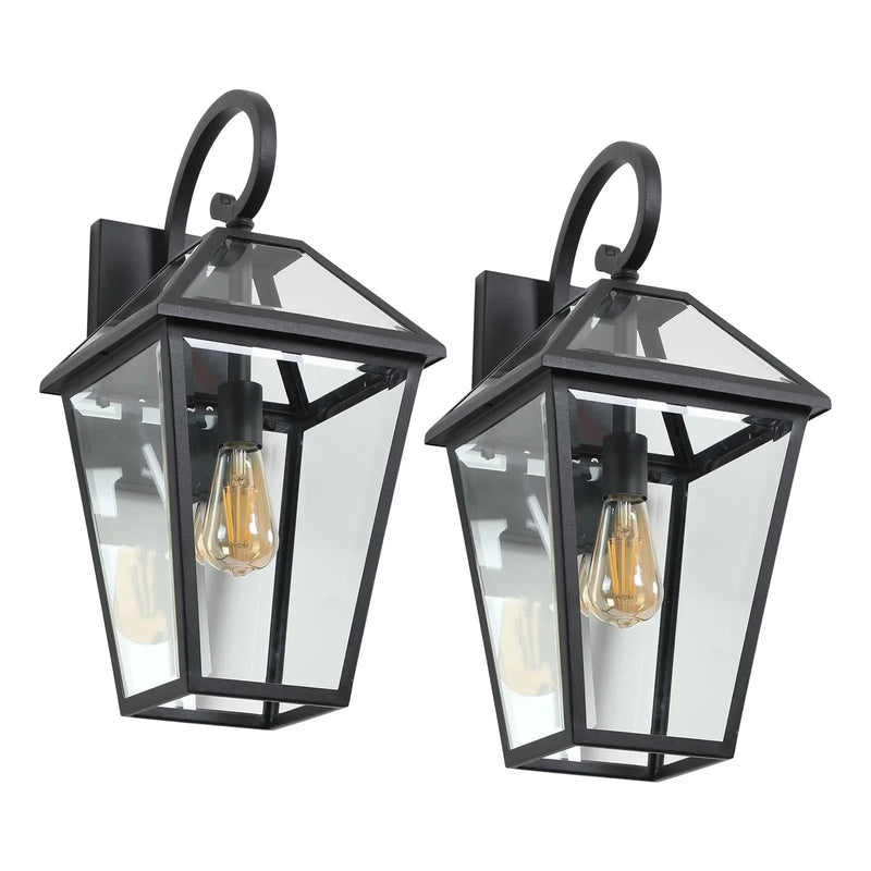Black Transparent Outdoor Hanging Light Homeroots Outdoor
