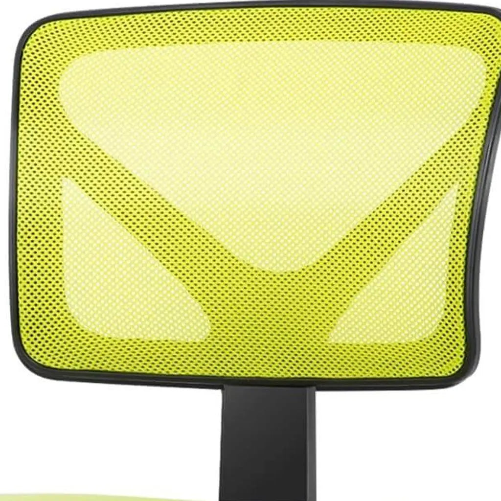 Black and Yellow Adjustable Height Swivel Rolling Office Chair Homeroots Office