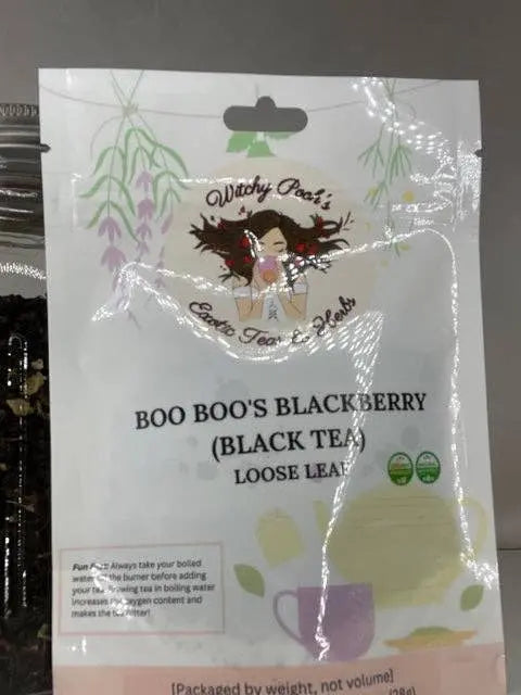 Blackberry Black Tea Witchy Pooh's Exotic Teas & Herbs