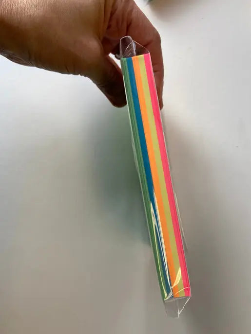 Blank Index Cards-  Assorted Color Creative Shapes