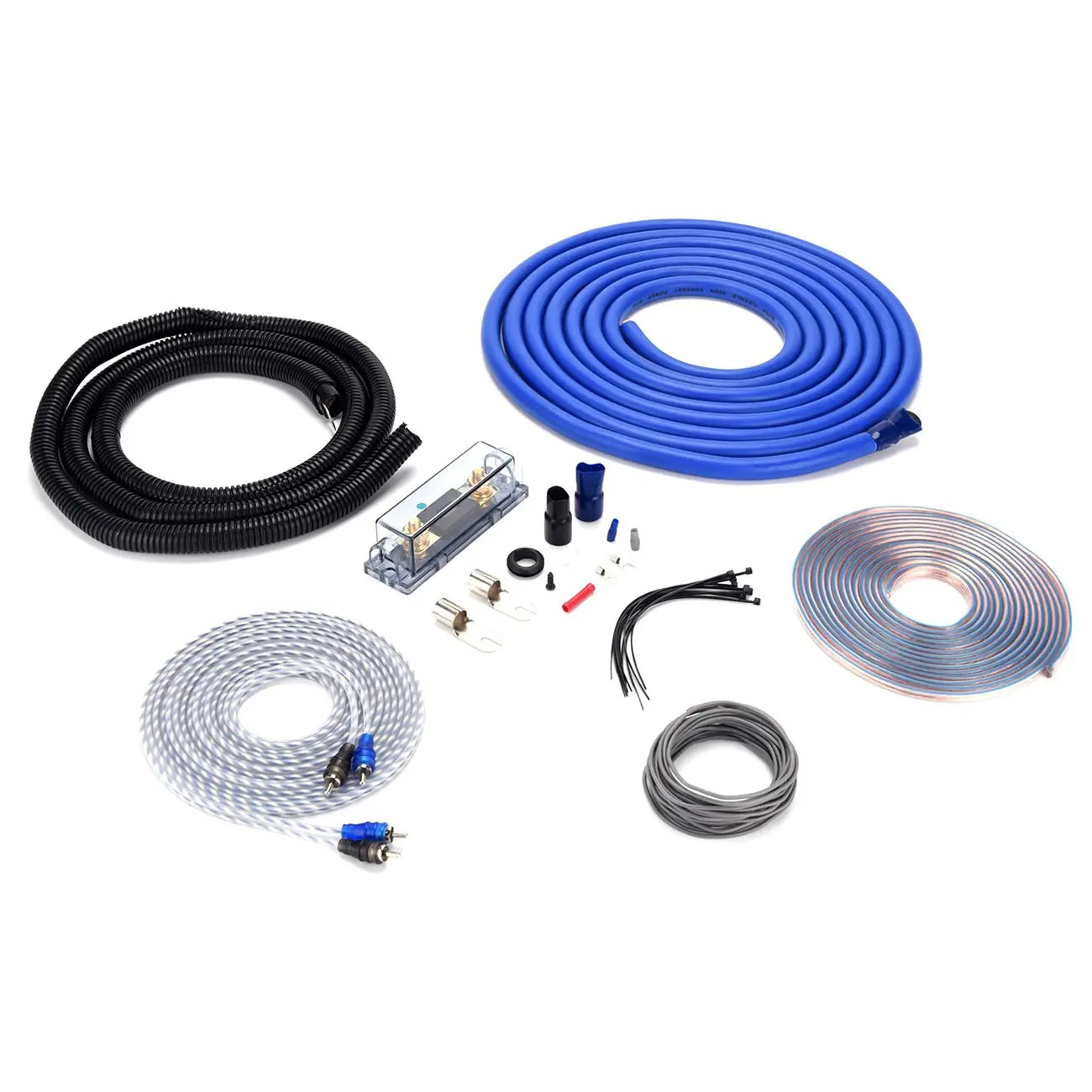 Blaupunkt 0 Gauge Amplifier Kit With Cca Cables Blaupunkt
