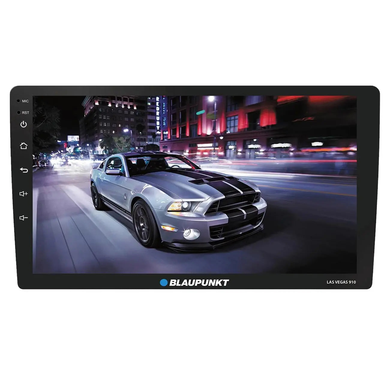 Blaupunkt 10.1” Single Din Mechless Receiver With Wireless Apple Carplay / Android Auto & Bluetooth Blaupunkt