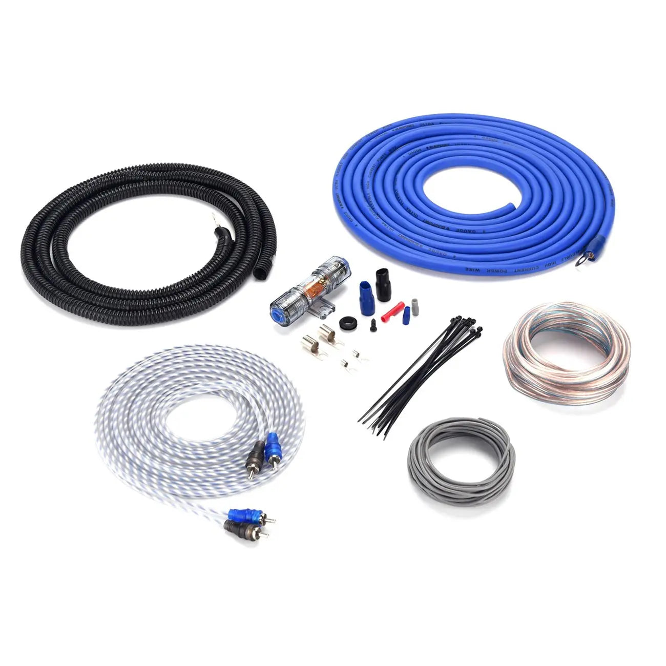 Blaupunkt 4 Gauge Amplifier Kit With Cca Cables Blaupunkt