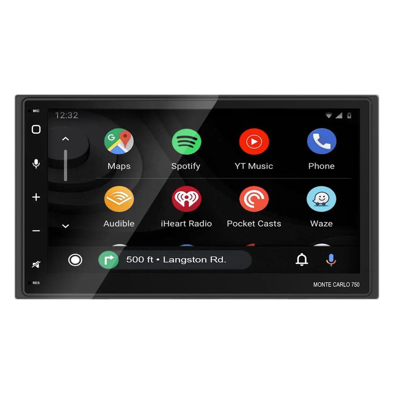 Blaupunkt 6.75″ Double Din Mechless Fixed Face Touchscreen Receiver With Apple Carplay/android Auto Blaupunkt