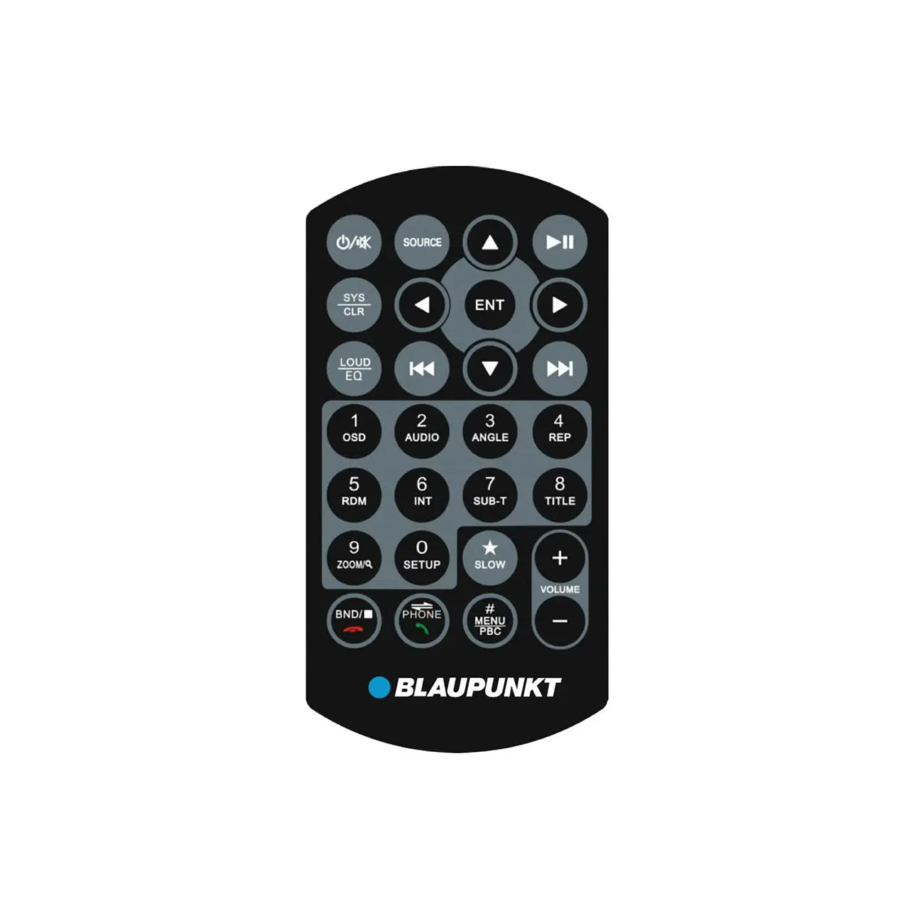 Blaupunkt 7″ Double Din Mechless Fixed Face Touchscreen Receiver With Bluetooth & Wired Apple Carpla Blaupunkt